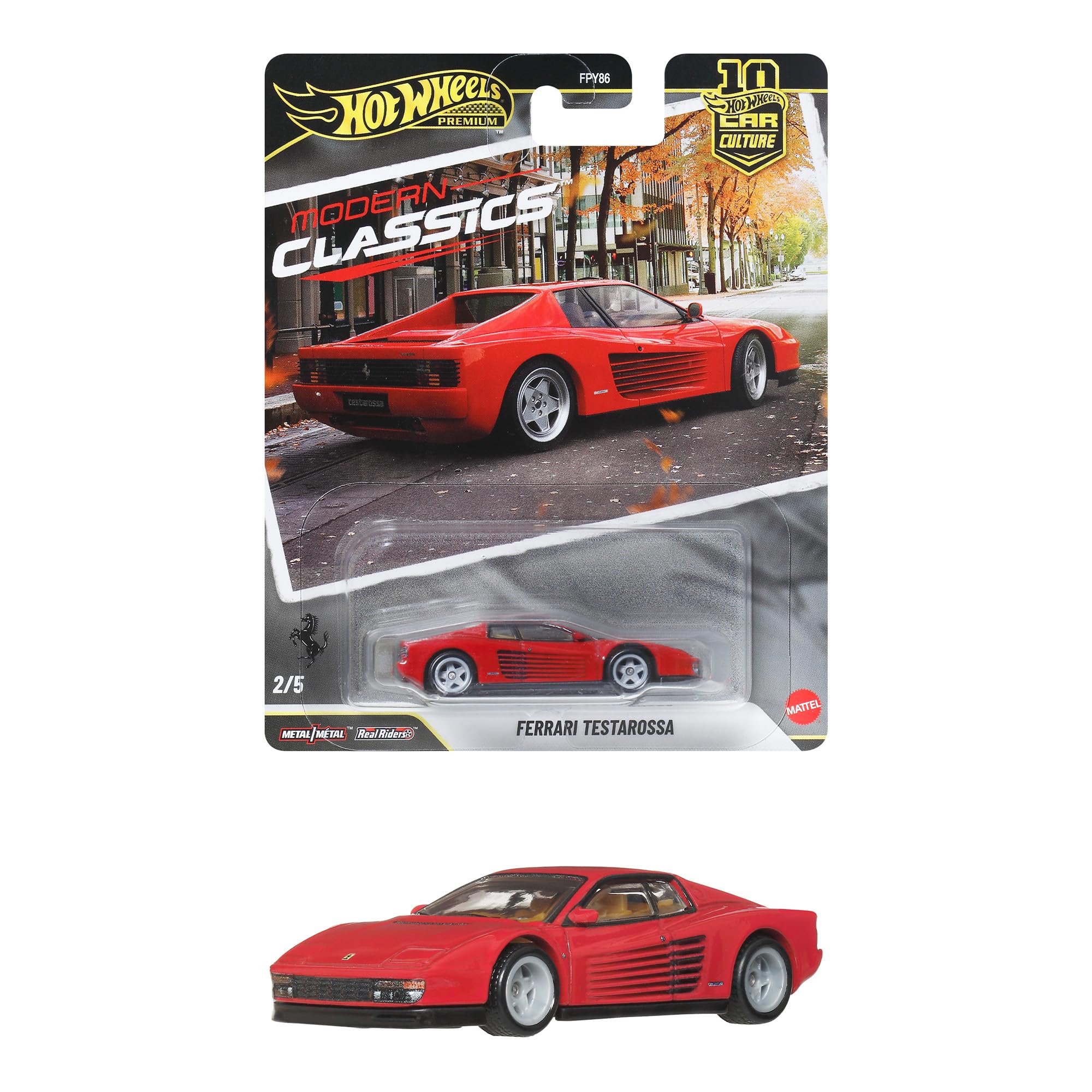JKF00 Macheta Hot Wheels Ferrari Testarossa JKF00 1:64