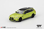 Machetă Mini GT BMW M3 Touring Sao Paulo Yellow 2025 MGT01102-L