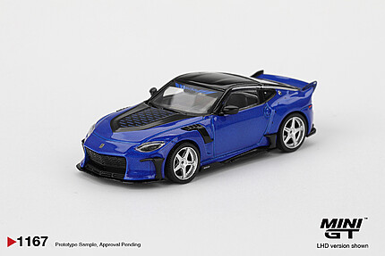 Machetă Mini GT Nissan Fairlady Z VeilSide FFZ60 Seiran Blue MGT01167-L