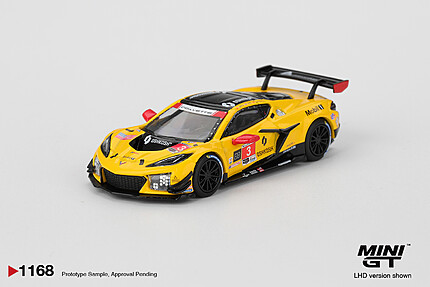 Machetă Mini GT Chevrolet Corvette Z06 GT3.R #3 Daytona 24H 2025 MGT01168-L