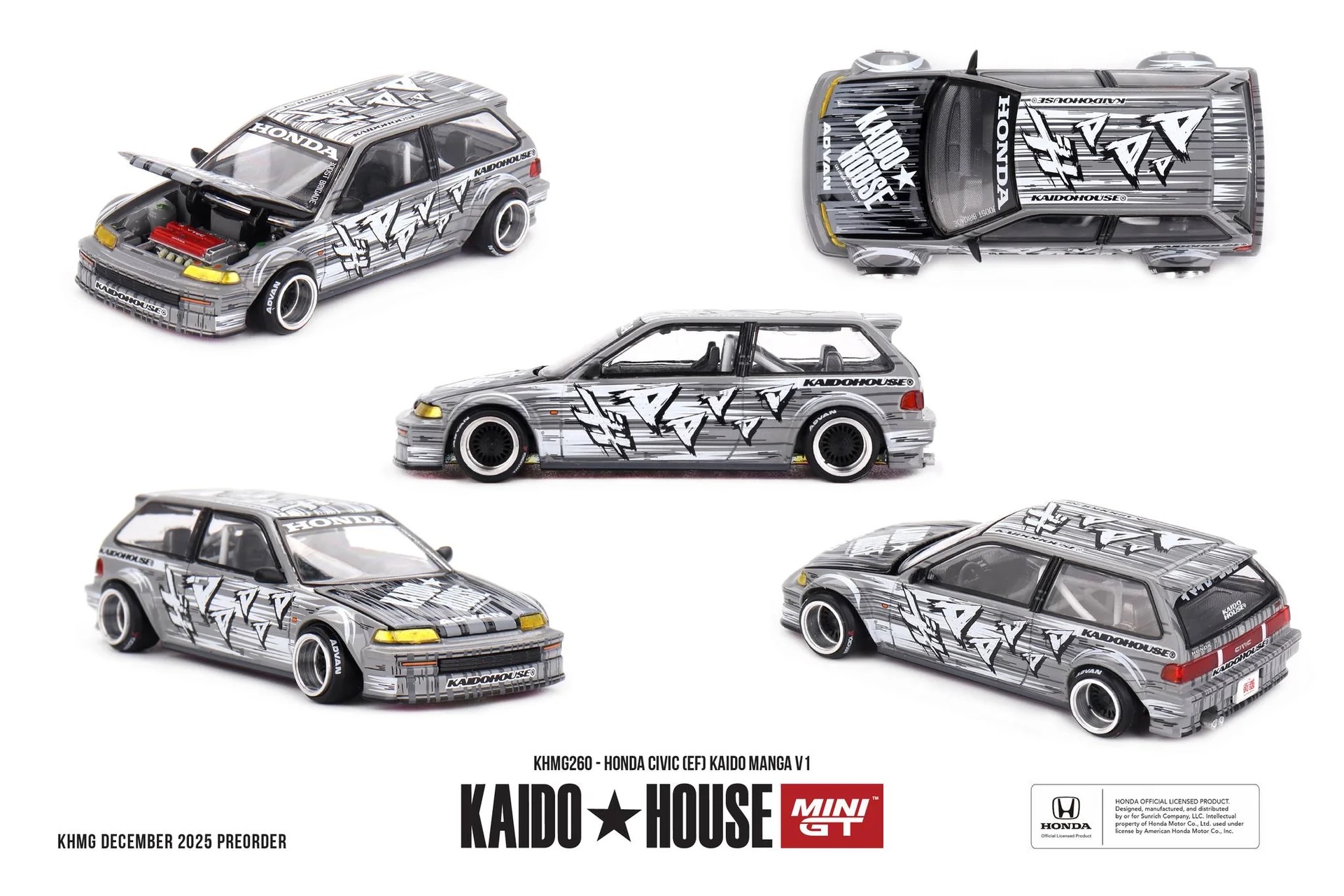 img_1210 Macheta Honda Civic EF Kaido House Manga V1 KHMG260 1:64