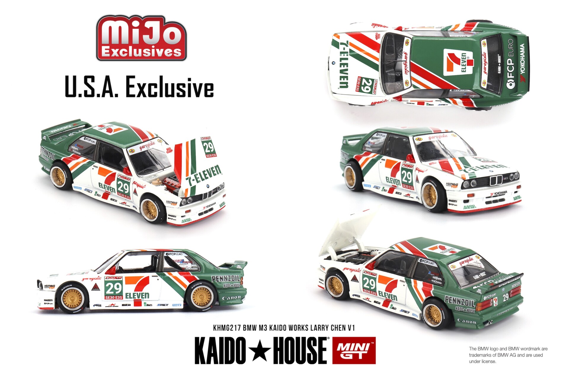 khmg217 Macheta BMW M3 E30 Kaido House KHMG217