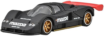 Hot Wheels Mazda 787B negru vedere frontală
