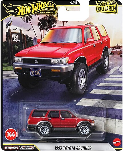 Machetă Hot Wheels Premium Boulevard 1993 Toyota 4Runner #144 JHW18 1:64