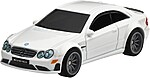 Hot Wheels Mercedes-Benz CLK 63 AMG Black Series alb vedere frontală