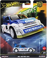Machetă Hot Wheels MG Metro 6R4 albastru Hammer Drop HRW09 1:64