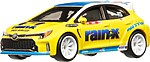 Hot Wheels Toyota GR Corolla galben vedere frontală