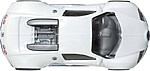 Bugatti Veyron alb albastru Hot Wheels Real Riders