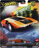 Machetă Hot Wheels Lancia Stratos Zero portocaliu Hammer Drop HRV77 1:64