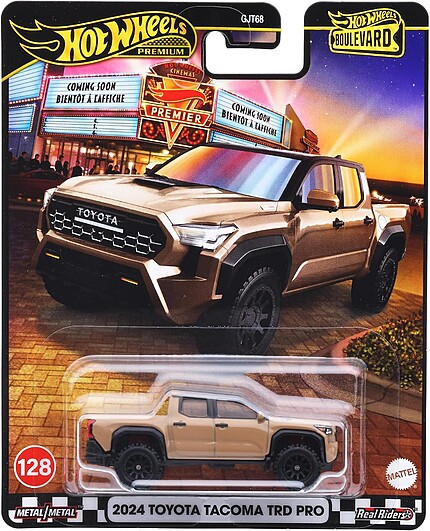 Machetă Hot Wheels Toyota Tacoma TRD Pro 2024 #128 JBL08 1:64