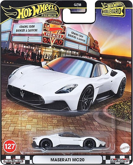 Machetă Hot Wheels Maserati MC20 #127 Boulevard JBL11 1:64