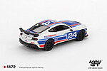 Machetă Ford Mustang Dark Horse 1:64 vedere spate