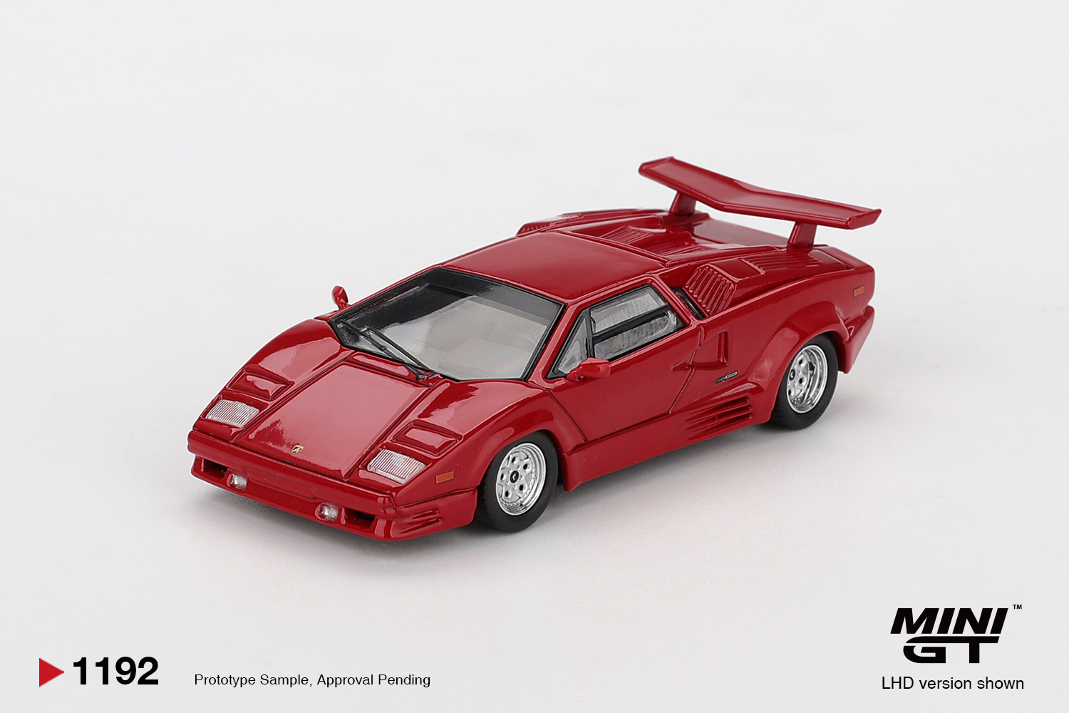 MGT01192-1 Machetă Mini GT Lamborghini Countach 25th Anniversary Red MGT01192-L