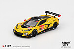 Machetă Mini GT Chevrolet Corvette Z06 GT3.R #4 Daytona 24H 2025 MGT01197-L