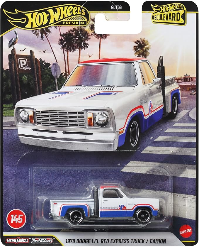 dodge Machetă Hot Wheels Dodge Lil Red Express #145 JHW27