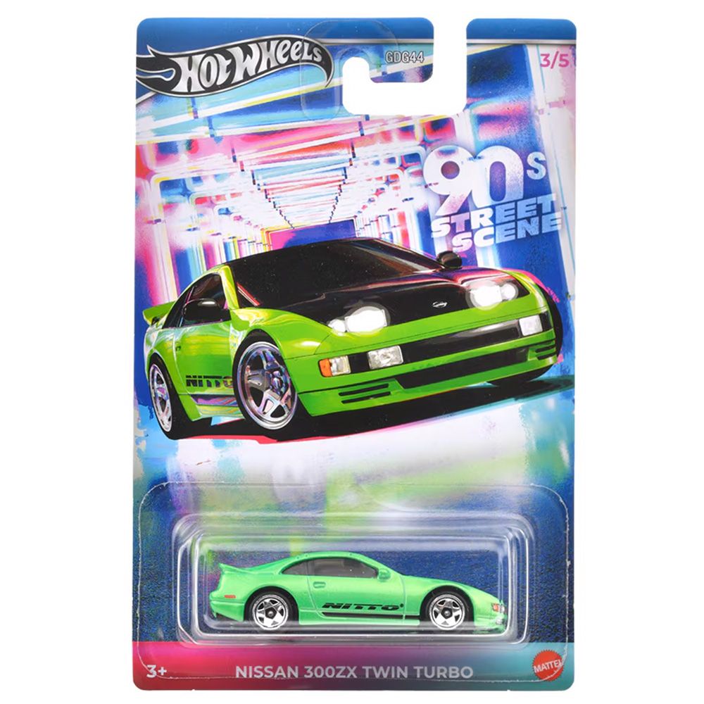 jcb59_n000jdy83_004w_194735291779_1_ Machetă Hot Wheels Nissan 300ZX Twin Turbo verde Silver Series JCB59 1:64