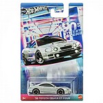 Machetă Hot Wheels Toyota Celica GT-Four 1995 gri Silver Series JCB60 1:64