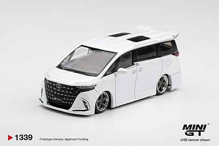 Macheta MINI GT Toyota Vellfire 40 KUHL White MGT01180-L 1:64
