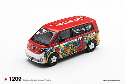 Macheta MINI GT Volkswagen ID Buzz Mizu Design 2025 MGT01209-L 1:64