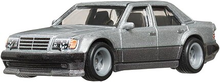 Hot Wheels Mercedes-Benz 500 E gri vedere frontală