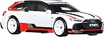 Hot Wheels Audi RS 6 Avant alb vedere frontală