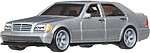 Hot Wheels Mercedes-Benz 500 SEL gri vedere frontală