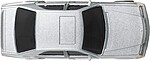 Mercedes-Benz 500 SEL gri Hot Wheels Premium