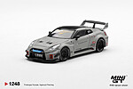 Macheta MINI GT Nissan LB-Silhouette WORKS GT 35GT-RR Matt Grey MGT01248-L 1:64
