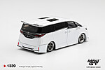 MINI GT Toyota Vellfire 40 KUHL White vedere frontala