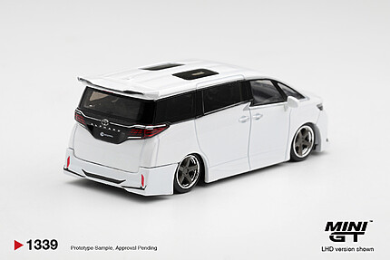 MINI GT Toyota Vellfire 40 KUHL White vedere frontala
