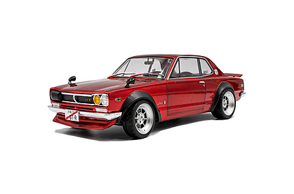 Machetă Solido Nissan Skyline C10 Hakosuka 1970 roșu S1813002 1:18