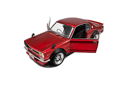 Solido Works Nissan Skyline Hakosuka 1970 uși deschise
