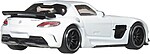 Macheta Mercedes SLS AMG Coupe Black Series Hot Wheels Premium 1:64