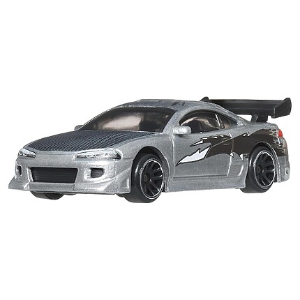 Hot Wheels Mitsubishi Eclipse gri vedere frontala