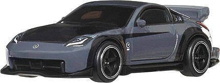 Hot Wheels Nissan 350Z Custom gri vedere frontala