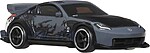 Nissan 350Z Custom gri inchis Hot Wheels Real Riders