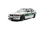 Macheta Solido BMW M3 E36 Drift Polizei alb verde S1803915 1:18