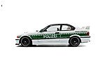 BMW E36 M3 alb verde Solido S1803915