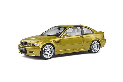 Macheta Solido BMW M3 E46 Coupe Phoenix Yellow S1806501 1:18